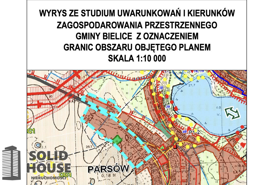 Działka Sprzedaż Parsów