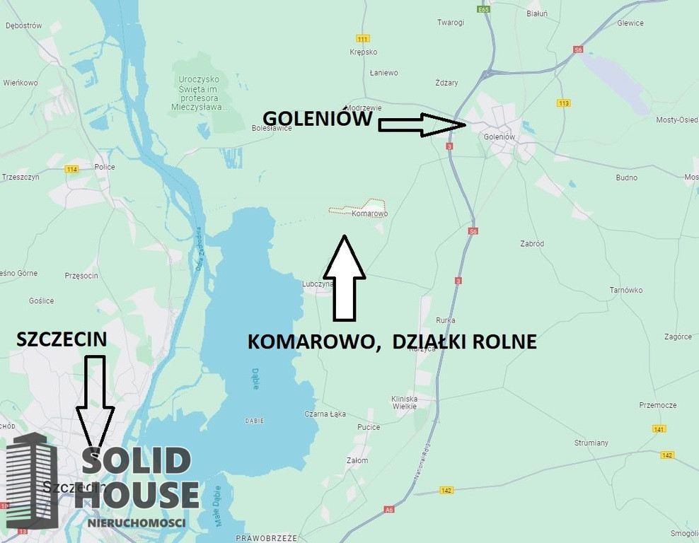 Działka Sprzedaż Komarowo