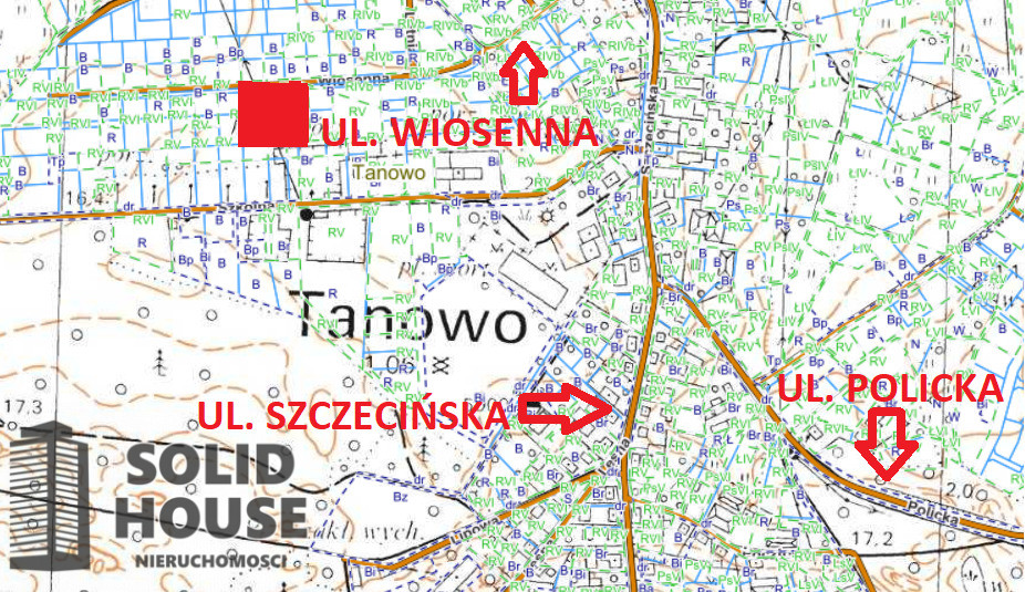 Działka Sprzedaż Tanowo