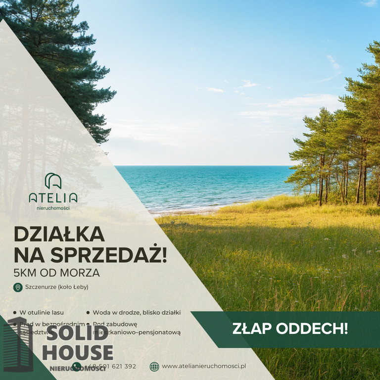 Działka Sprzedaż Szczenurze
