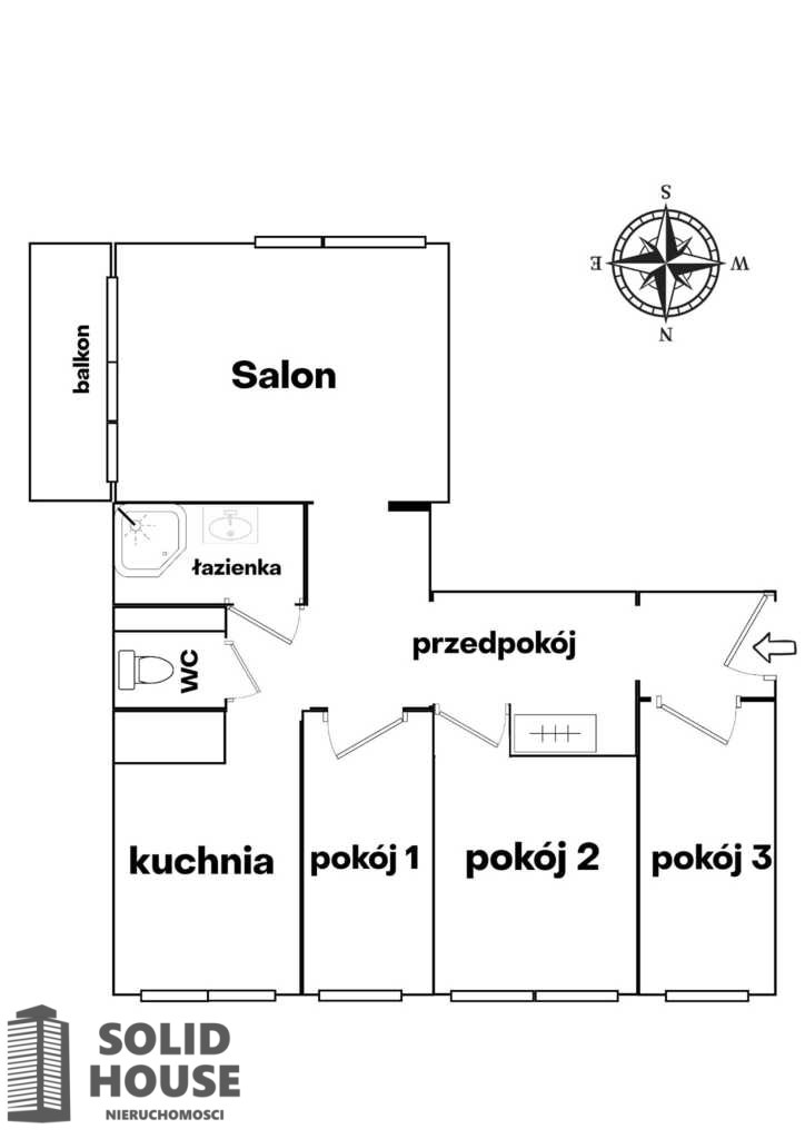 Mieszkanie Sprzedaż Szczecin os. Słoneczne Lucjana Rydla
