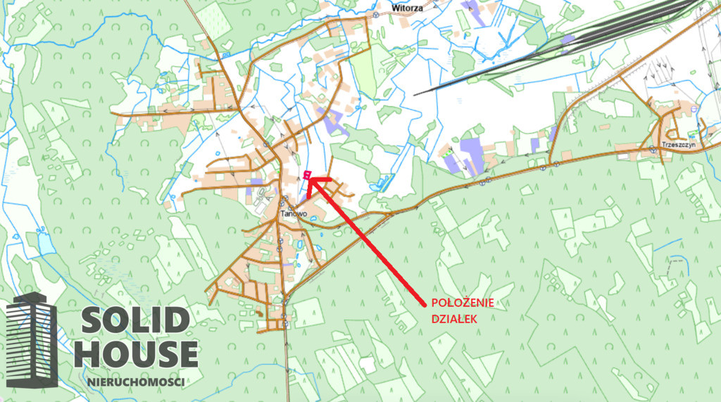 Działka Sprzedaż Tanowo Dębowa
