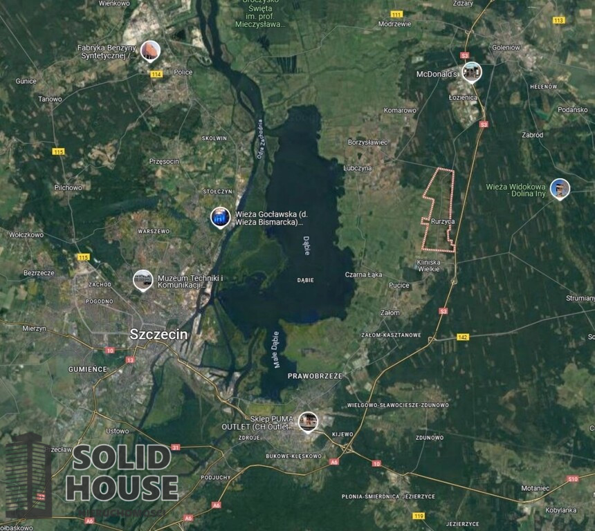 Działka Sprzedaż Rurzyca