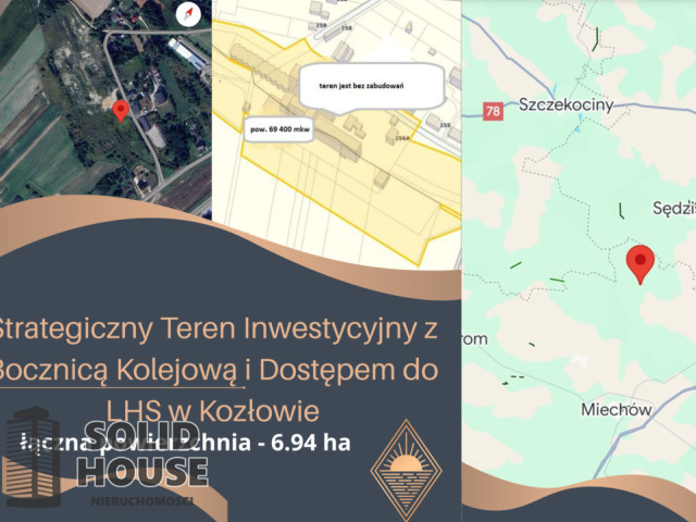Działka Sprzedaż Kozłów