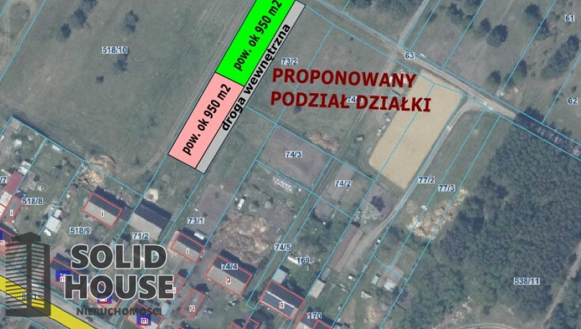 Działka Sprzedaż Wierzchosław
