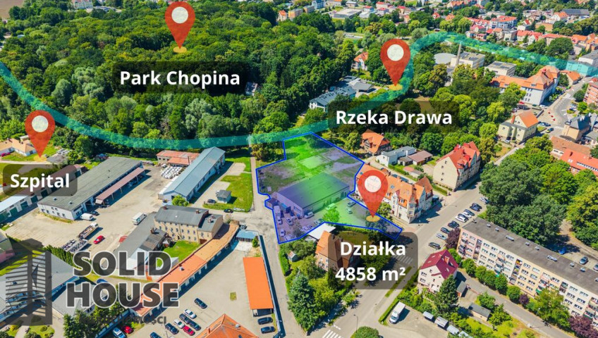Działka Sprzedaż Drawsko Pomorskie Obrońców Westerplatte