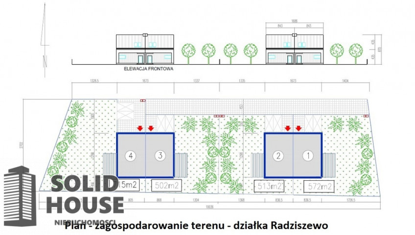 Działka Sprzedaż Radziszewo Liliowa
